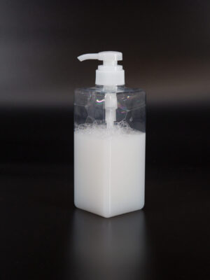 Porta Sapone Trasparente e Bianco - 1 Pezzo