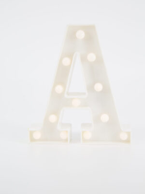 Lampada A Neon Lettere Varie - 10 Pezzi